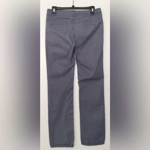 ESPRIT Slate Blue-Grey Straight Cotton Pants - US 6 *BUNDLE OFFER* - Picture 2 of 7